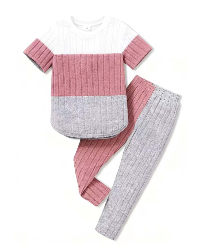 Girls Clothes Fall Girl Outfits 2Pcs Hoodie Pullover Sweatshirt+Pant+Leggings Winter Set for Size 4-8 Years Little Girls