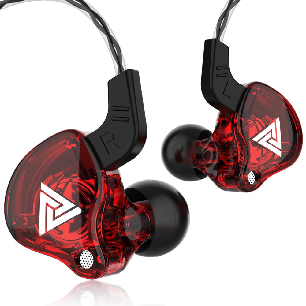 Gaming Earbuds with Mic,Universal 3.5mm HiFi Sport Headphones in Ear Earphone for Running with Microphone Headset Music Earbuds (with mic, Black)