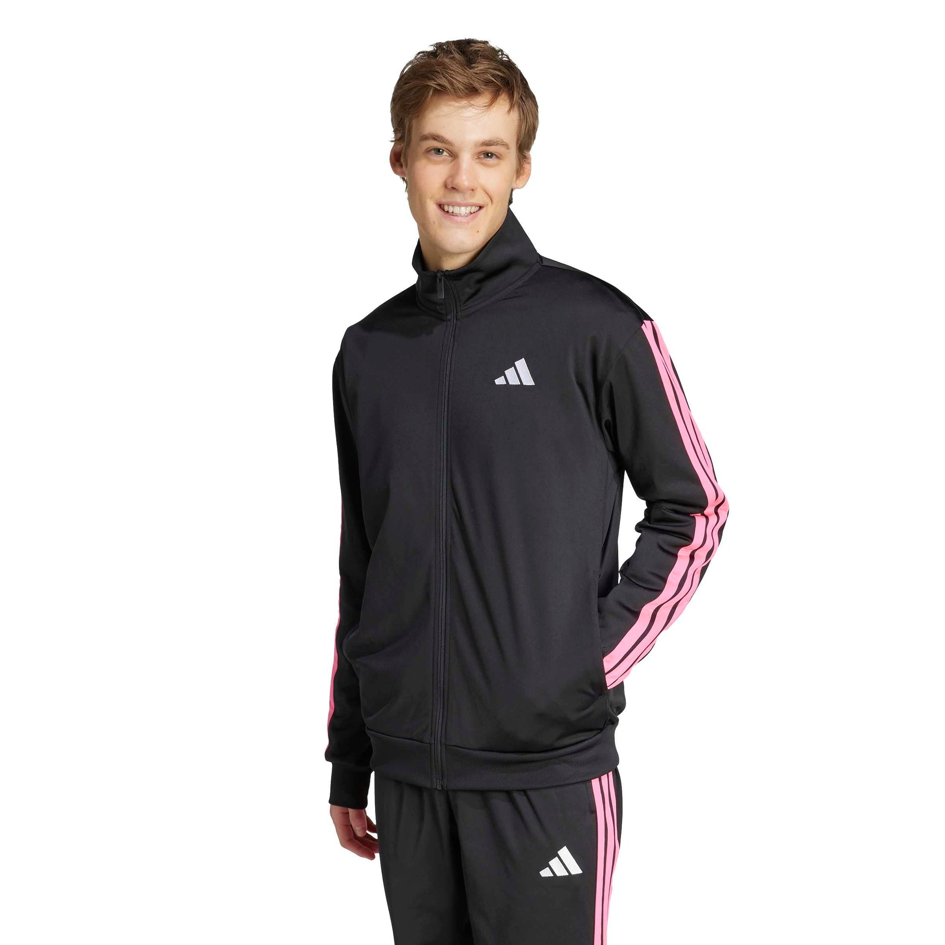 adidas Men's 3-Stripes Tricot Track Top-28