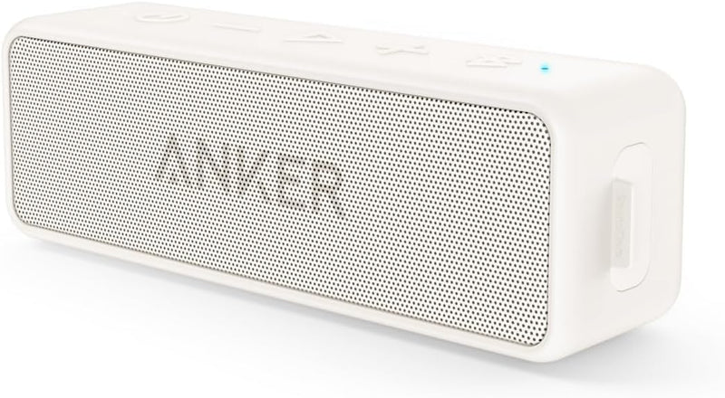 Anker Soundcore 2 Portable Bluetooth Speaker with Stereo Sound, Bluetooth 5, Bassup, IPX7 Waterproof, 24-Hour Playtime, Wireless, Speaker for Home, Outdoors, Travel