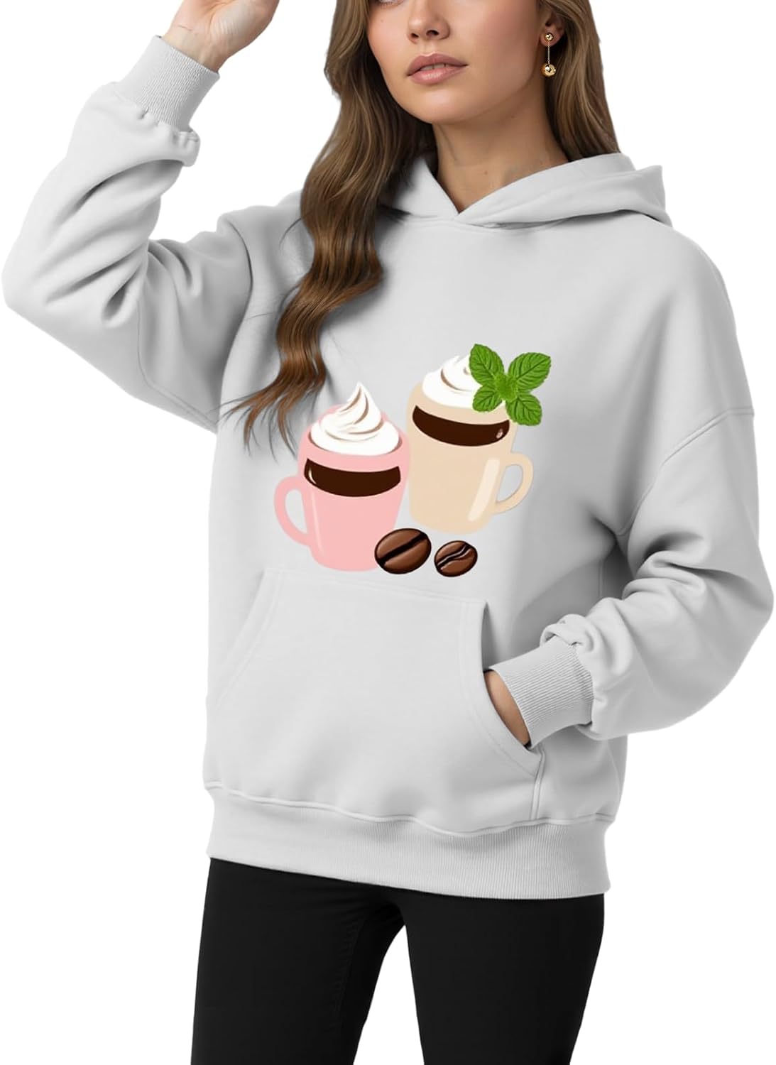Womens Winter Fleece Hoodies Sweatshirts - Long Sleeve Pullover Sweaters With Pocket 2025 Fashion Outfits-31