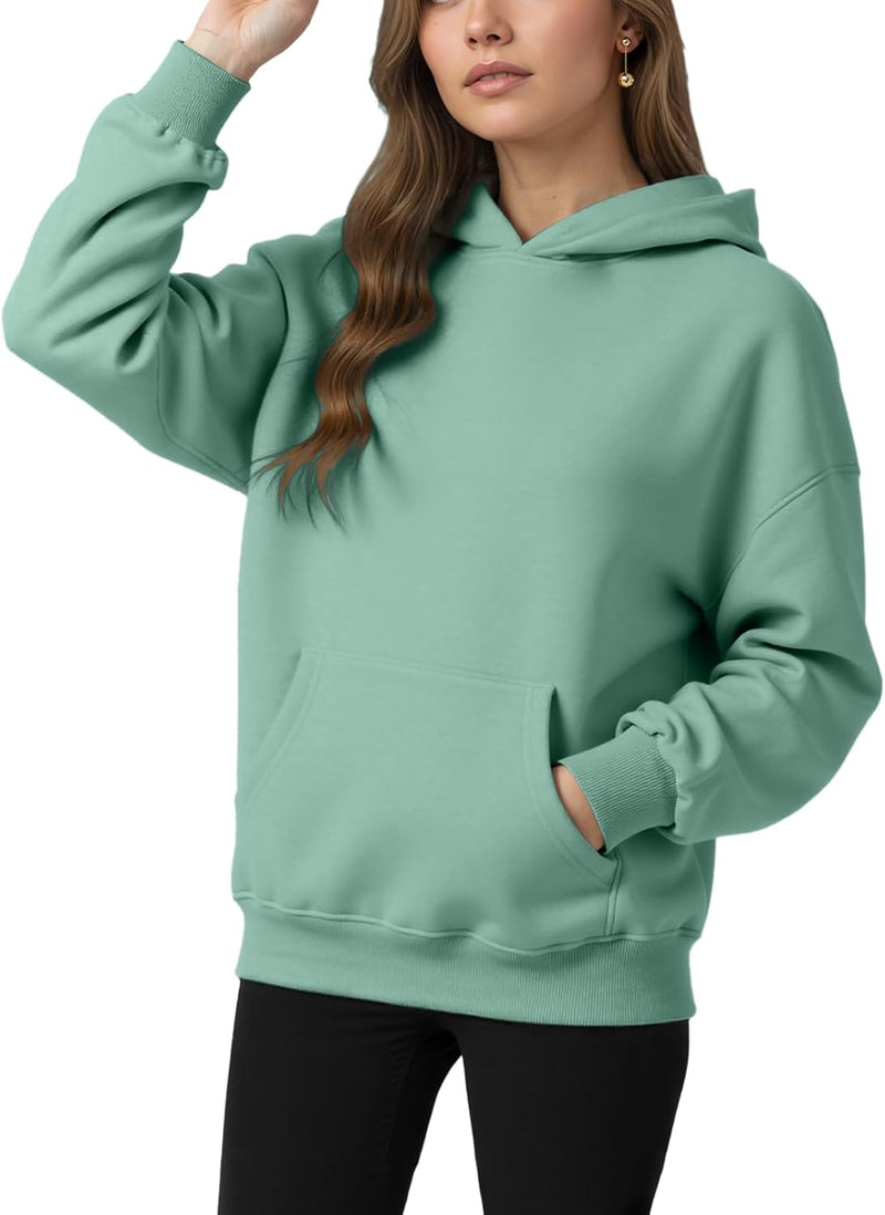 Womens Winter Fleece Hoodies Sweatshirts - Long Sleeve Pullover Sweaters With Pocket 2025 Fashion Outfits-69