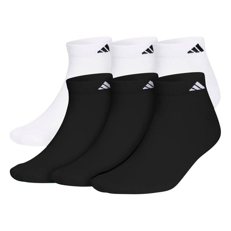 adidas Men's Athletic Cushioned Low Cut Ankle Socks (6-Pair Pack)-16
