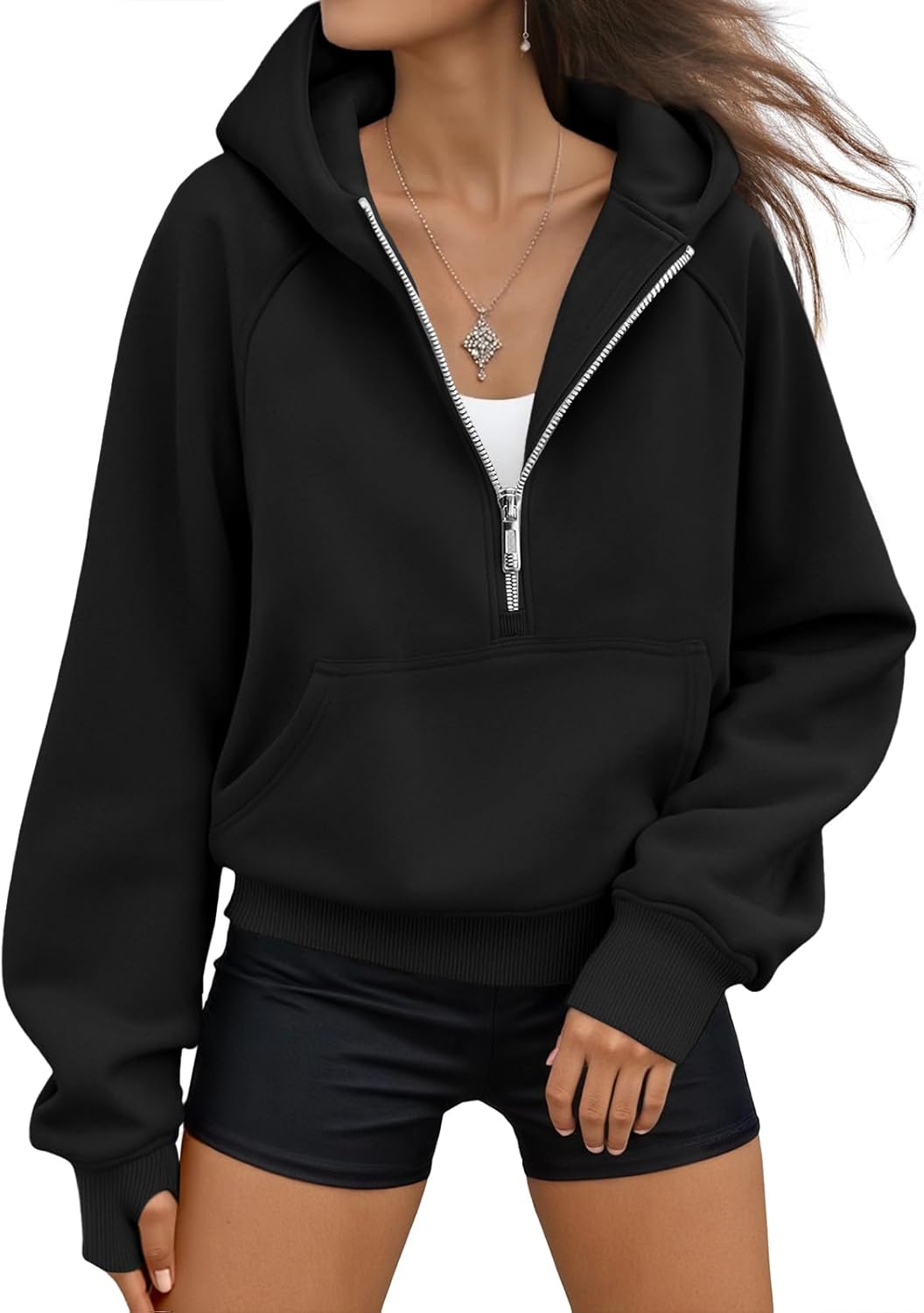 AUTOMET Womens Hoodies Fleece Fall Fashion Outfits Workout Sweatshirts Y2k Winter Zip Up Jackets Oversized Tops Clothes 2026-69