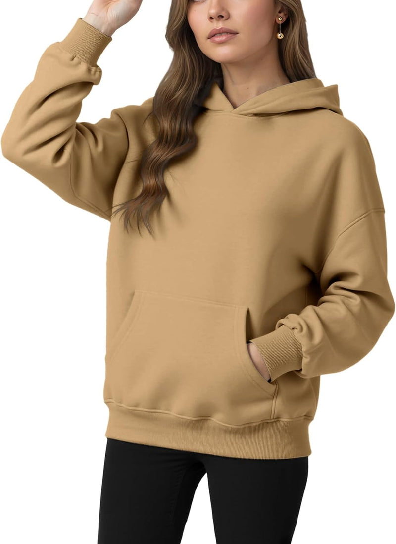 Womens Winter Fleece Hoodies Sweatshirts - Long Sleeve Pullover Sweaters With Pocket 2025 Fashion Outfits-94