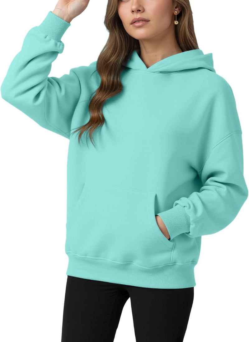 Womens Winter Fleece Hoodies Sweatshirts - Long Sleeve Pullover Sweaters With Pocket 2025 Fashion Outfits-83