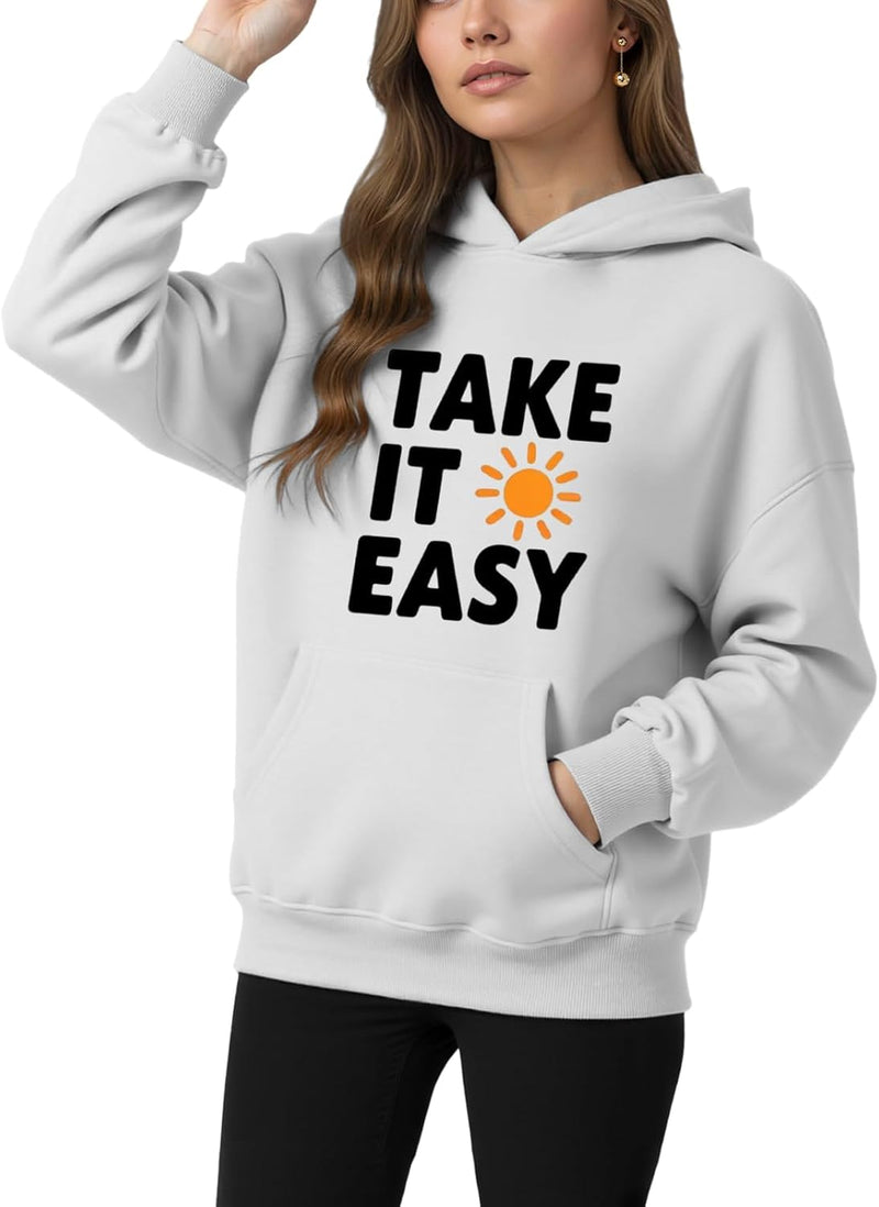 Womens Winter Fleece Hoodies Sweatshirts - Long Sleeve Pullover Sweaters With Pocket 2025 Fashion Outfits-91