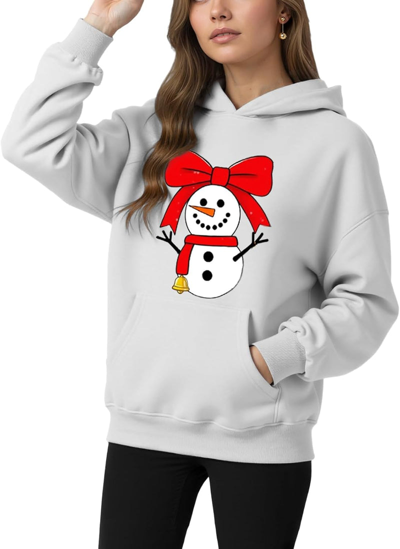 Womens Winter Fleece Hoodies Sweatshirts - Long Sleeve Pullover Sweaters With Pocket 2025 Fashion Outfits-6