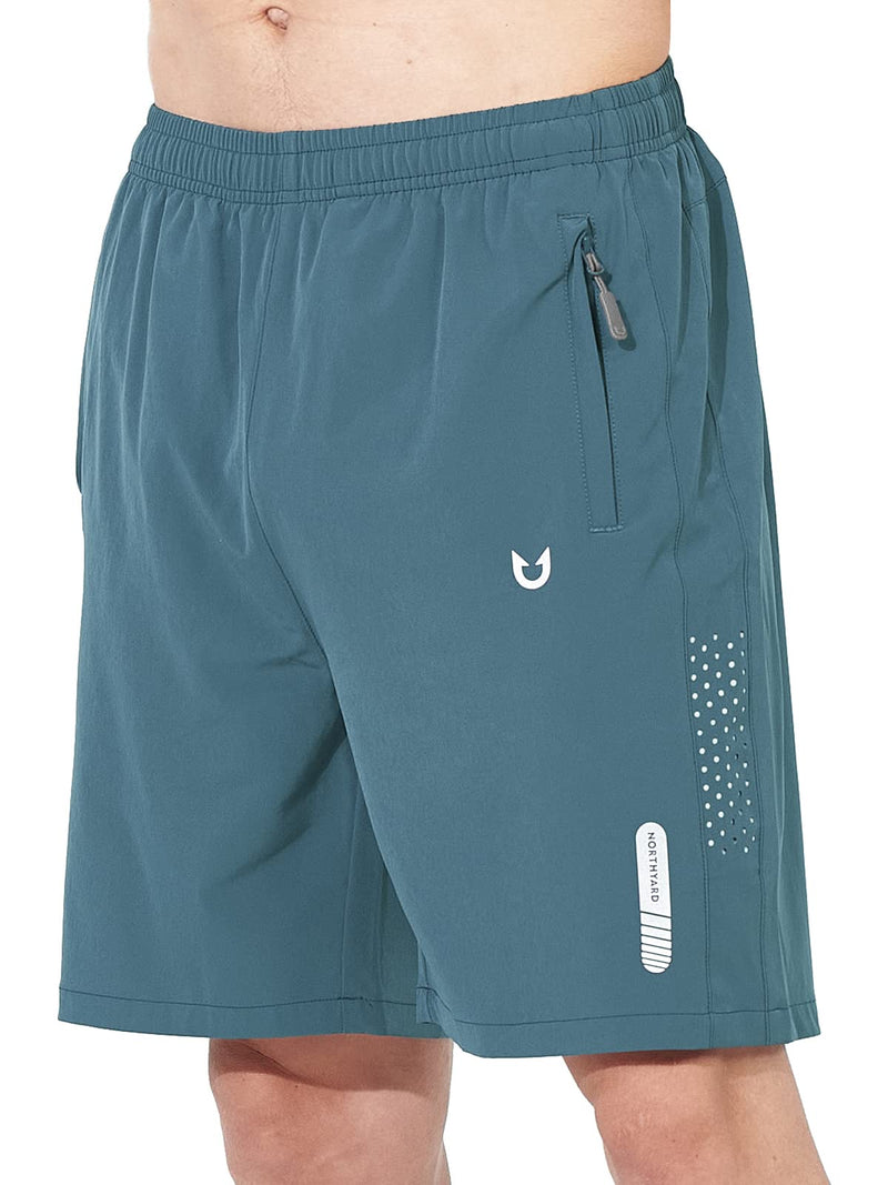 NORTHYARD Men's Athletic Running Shorts Quick Dry Workout Shorts 7"/ 5"/ 9" Lightweight Sports Gym Basketball Tennis Hiking-9