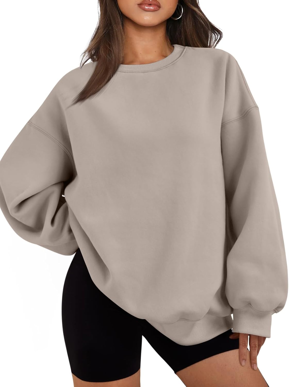 EFAN Womens Oversized Sweatshirts Hoodies Fleece Crewneck Sweaters Casual Tops Comfy Fall Fashion Outfits Winter Clothes 2026-32
