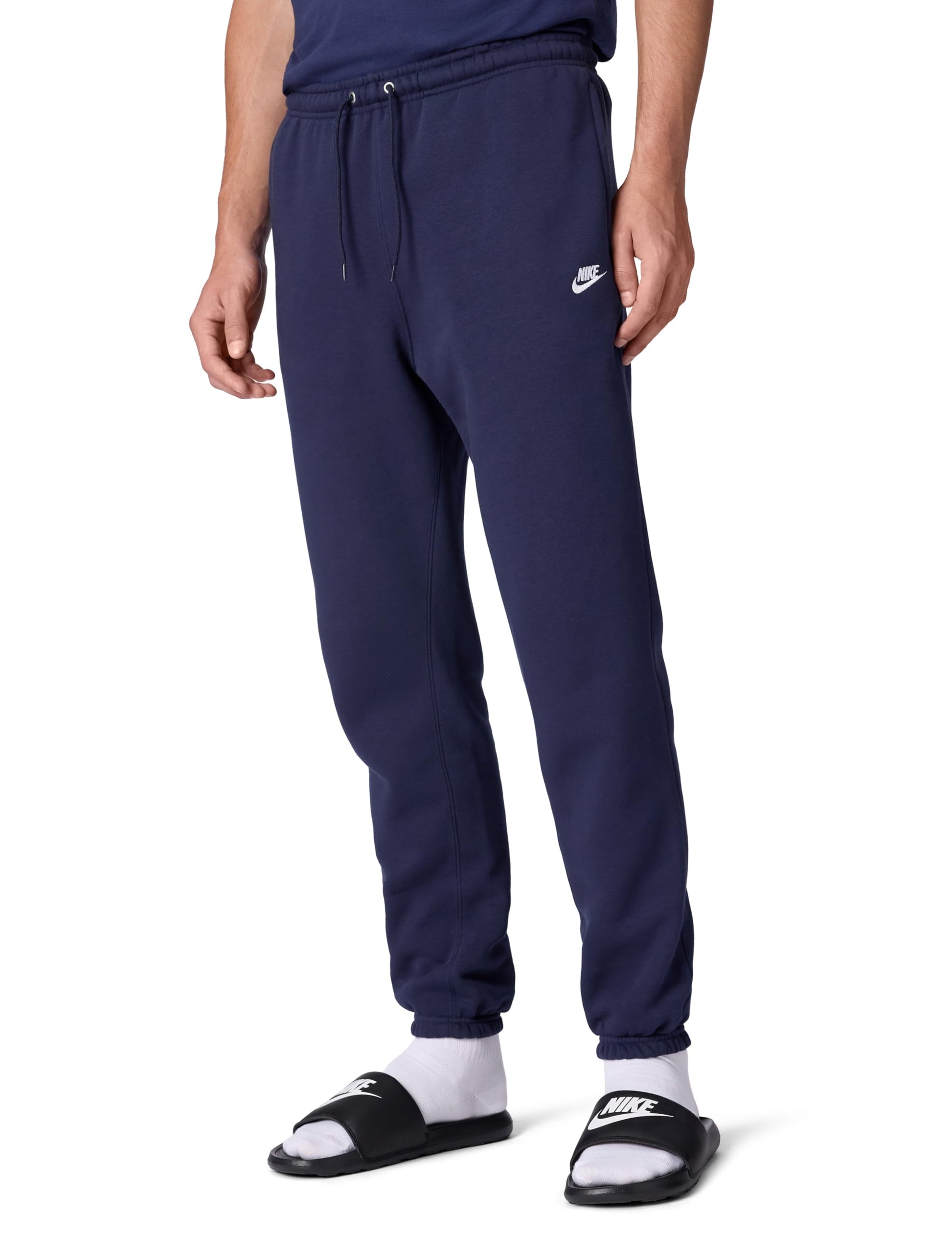 Nike Mens Club Cuffed Brushed Fleece Pants-16