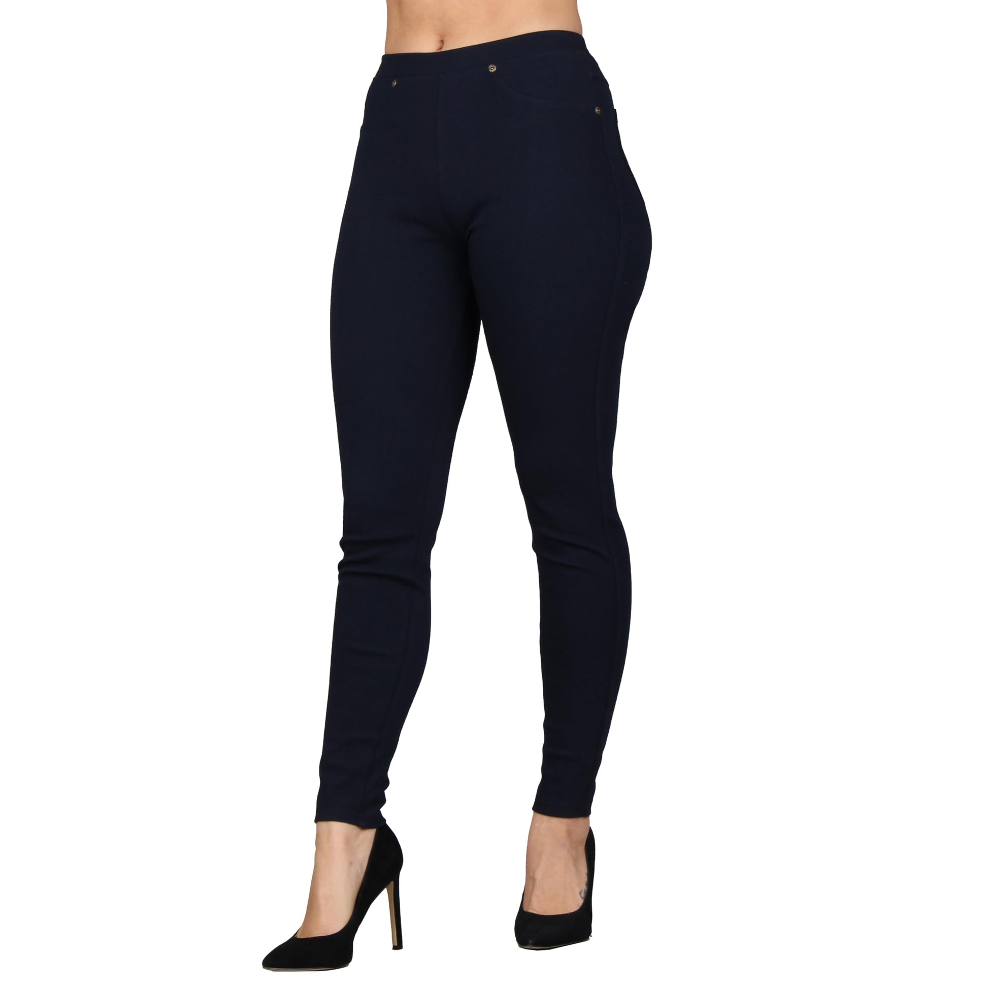 Lildy Women's Denim Jeggings, Stretchable Cotton Blend