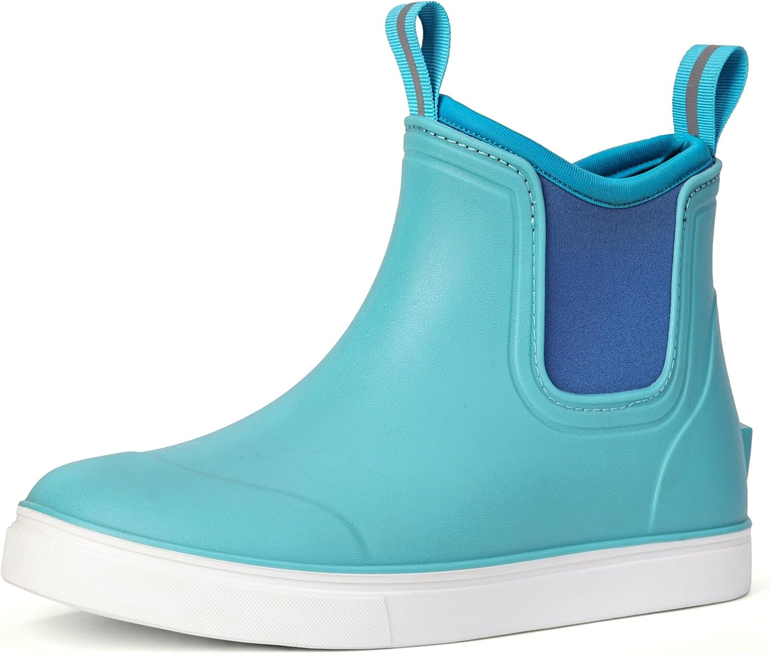 Women's Deck Boots Waterproof Ankle Rain Boots Outdoor Fishing Garden Boots for Women Anti-Slip Lightweight Comfortable Work Shoes-64