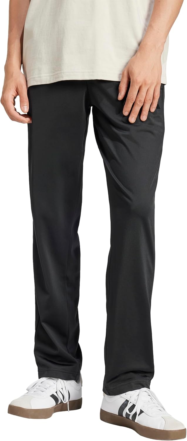 Adidas Mens 3-Stripes Tricot Open Hem Track Pants-65