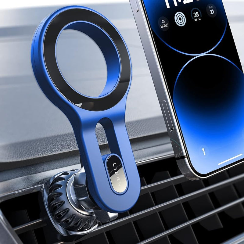 LISEN for MagSafe Car Mount, 2026 Magnetic Phone Holders for Your Car Air Vent Phone Mount, Hands Free Cell Car Phone Holder Accessories for Men Women fit iPhone 17 17e 16 15 14 13 12 Pro Max Kids
