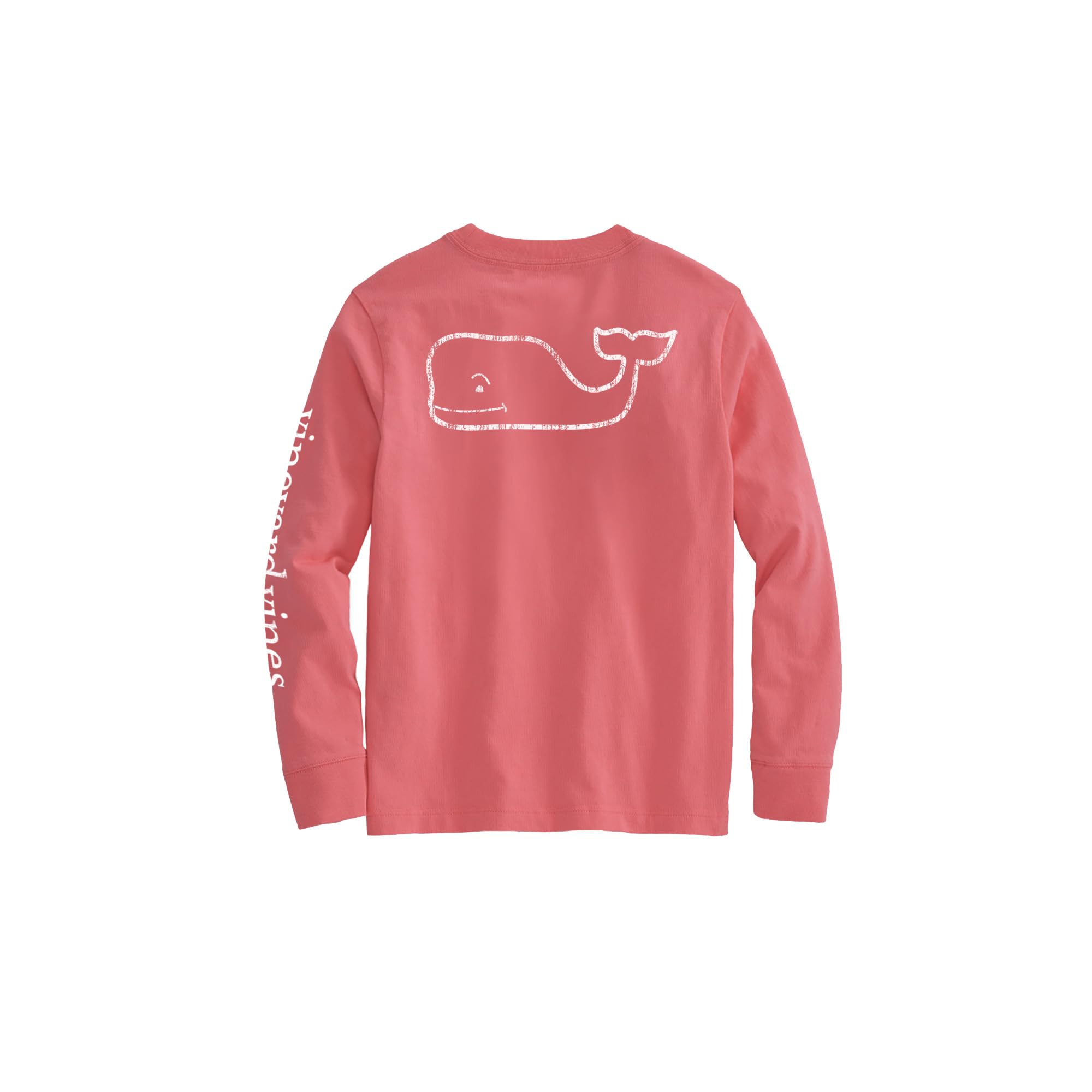 vineyard vines Boys Long Sleeve Vintage Whale Pocket T-Shirt