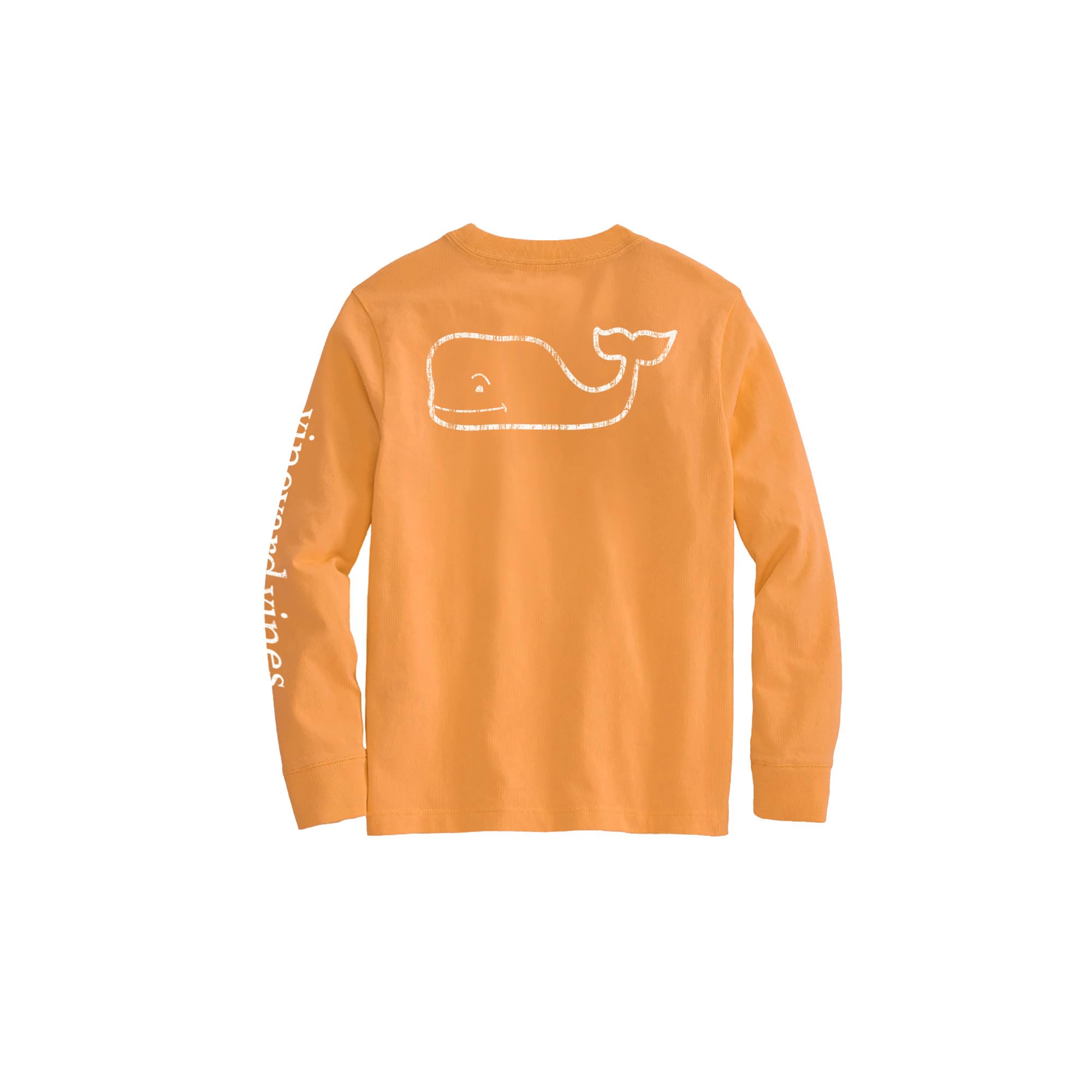 vineyard vines Boys Long Sleeve Vintage Whale Pocket T-Shirt
