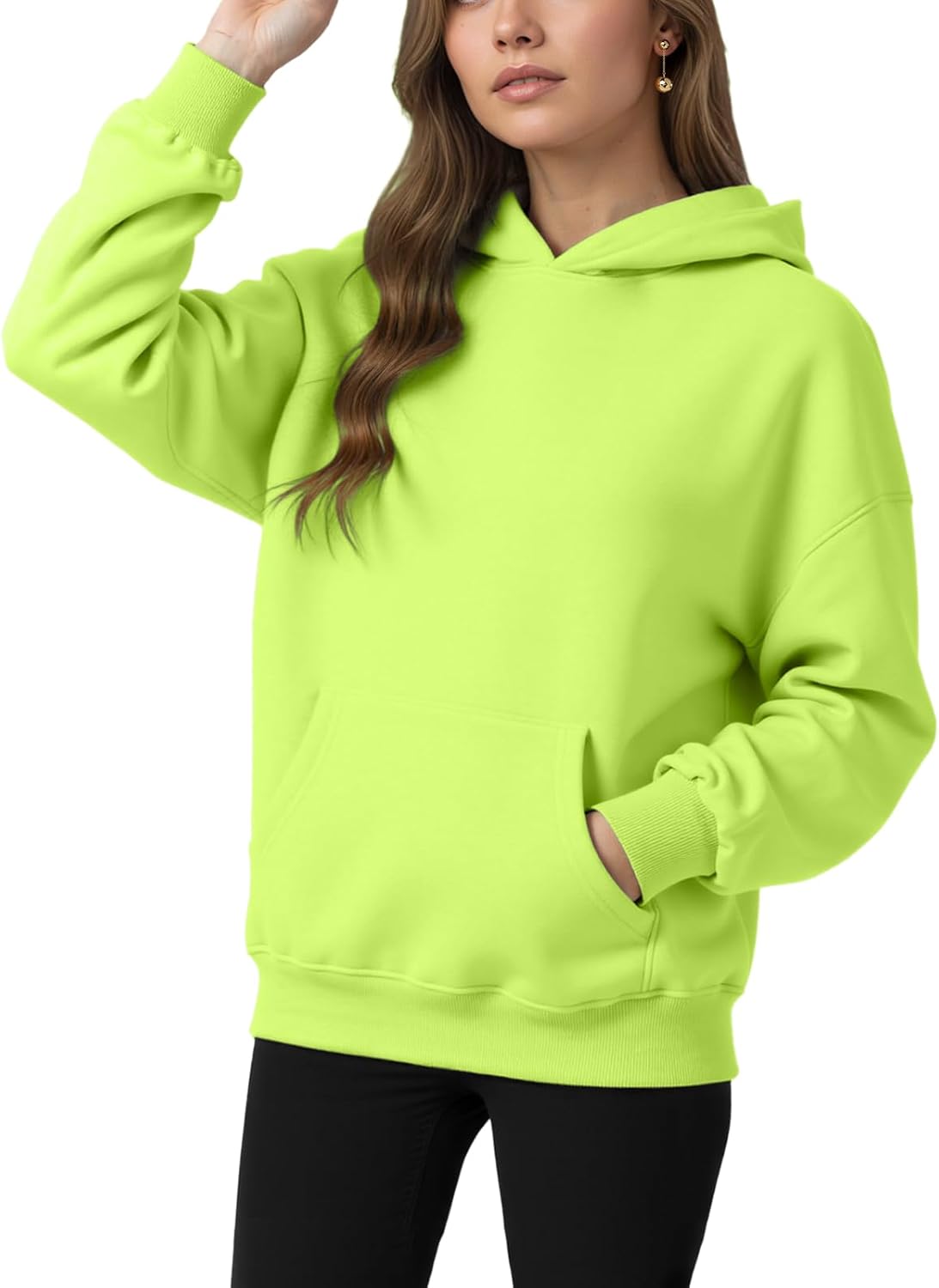 Womens Winter Fleece Hoodies Sweatshirts - Long Sleeve Pullover Sweaters With Pocket 2025 Fashion Outfits-10