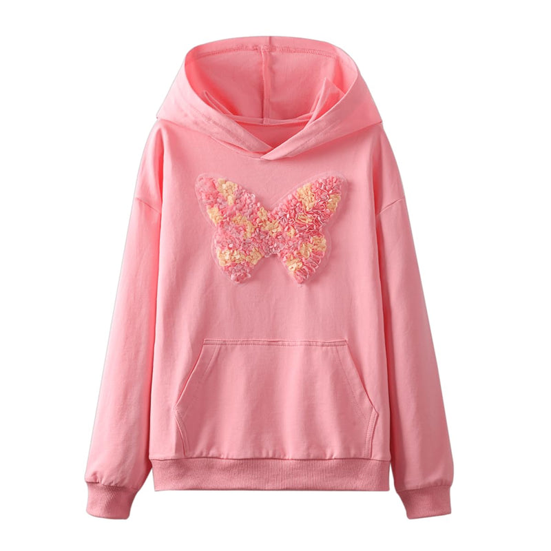 WELAKEN Sweatshirts for Girls Toddler & Kids II Little Girl's Pullover Tops Sweaters & Hoodies