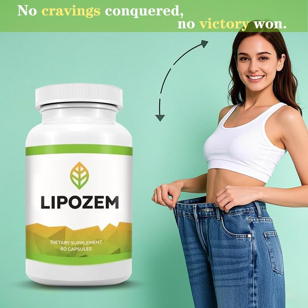 Lipo-zem Capsules - 100% Natural Ingredients, Vegan Non-GMO, Gluten-Free
