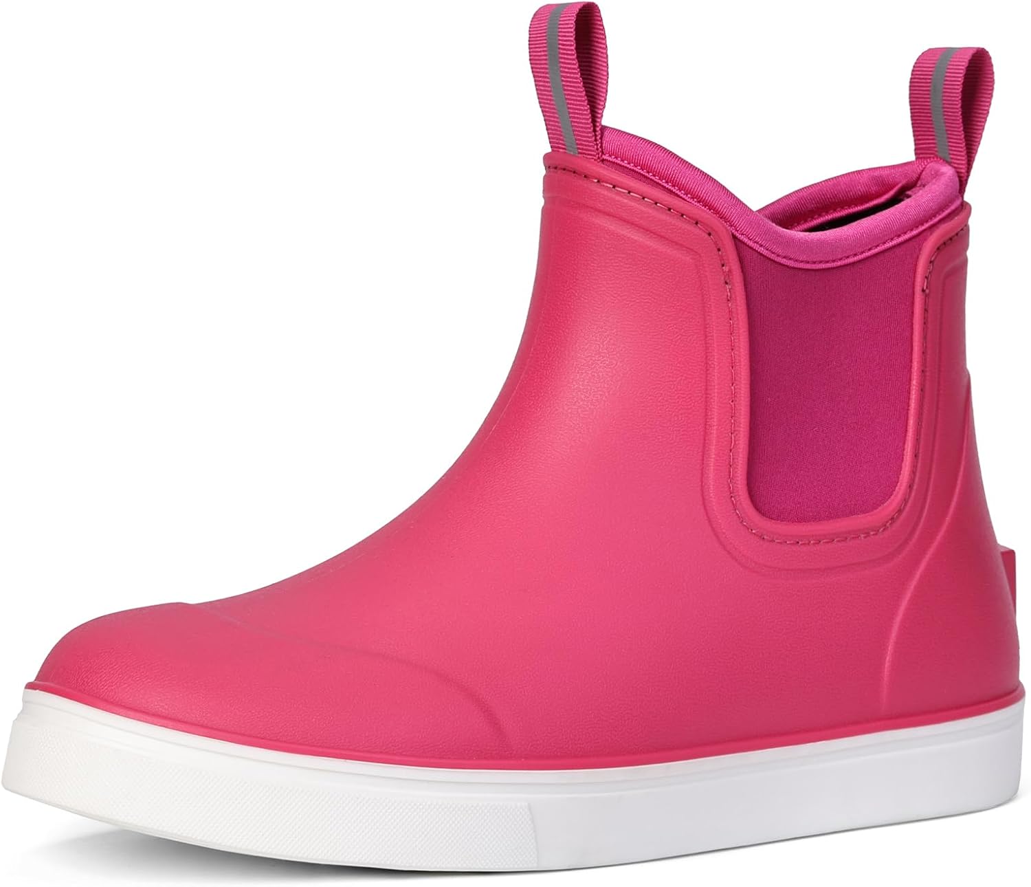 Women's Deck Boots Waterproof Ankle Rain Boots Outdoor Fishing Garden Boots for Women Anti-Slip Lightweight Comfortable Work Shoes-72