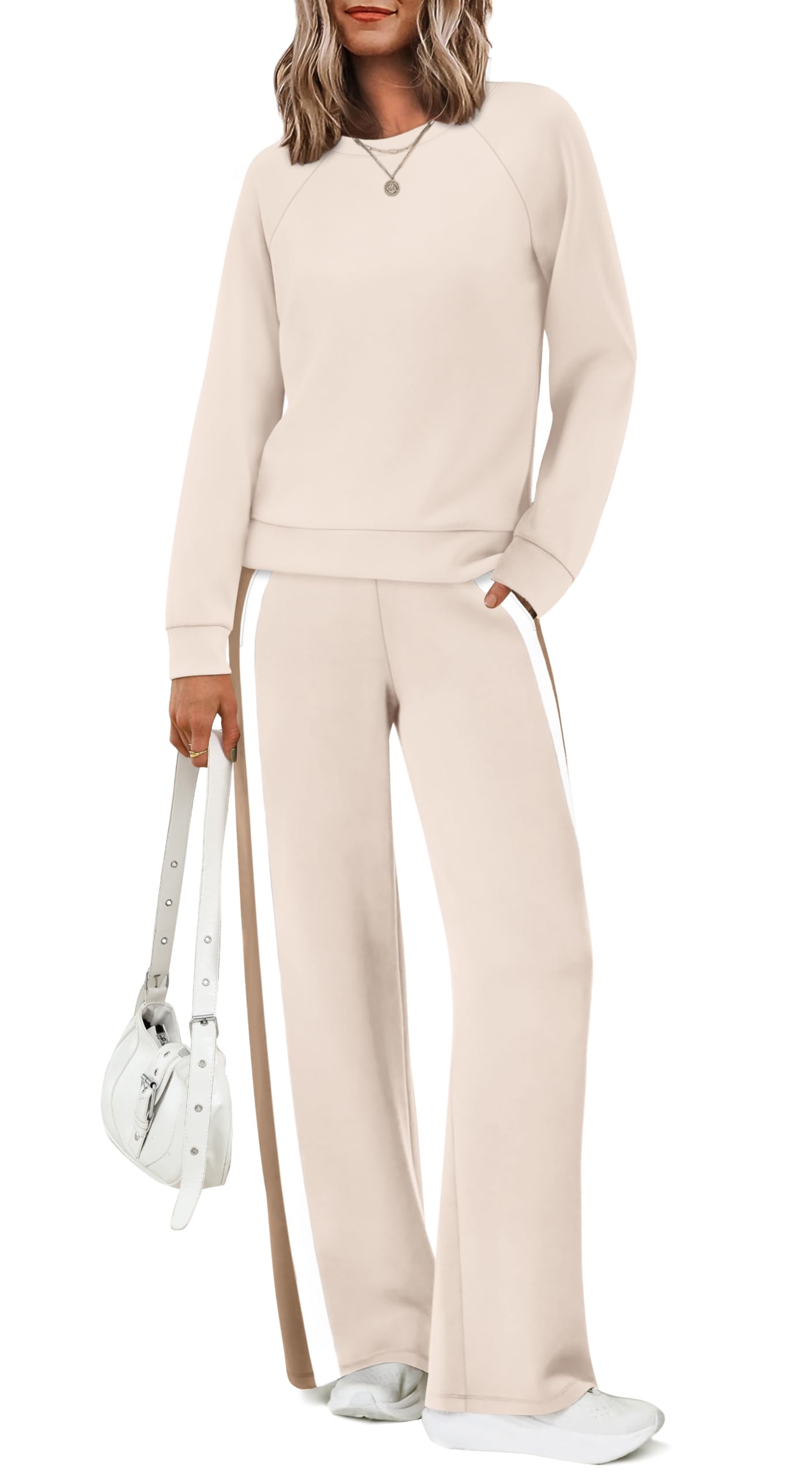 XIEERDUO 2 Piece Sets for Women Fall Fashion Must Have Teachers Airport Outfits 2025 Winter Clothing Lounge Sets Sweatsuits-28