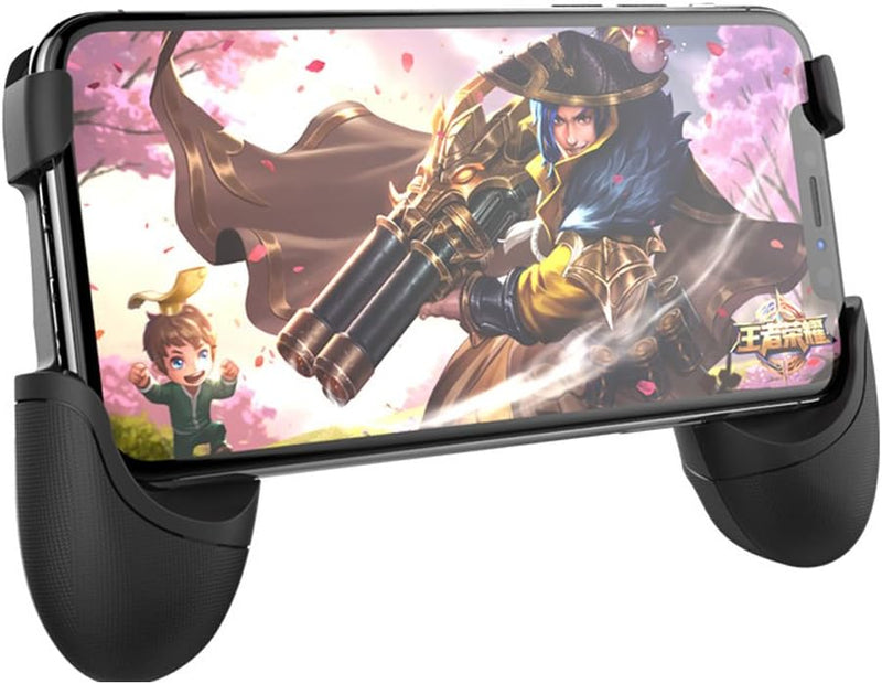 Universal Mobile Game Joystick Spiral Mini Joystick Game Handle Grip Controller Rocker Joypad Foldable Stand Holder for Cellphones (Handle Holder)