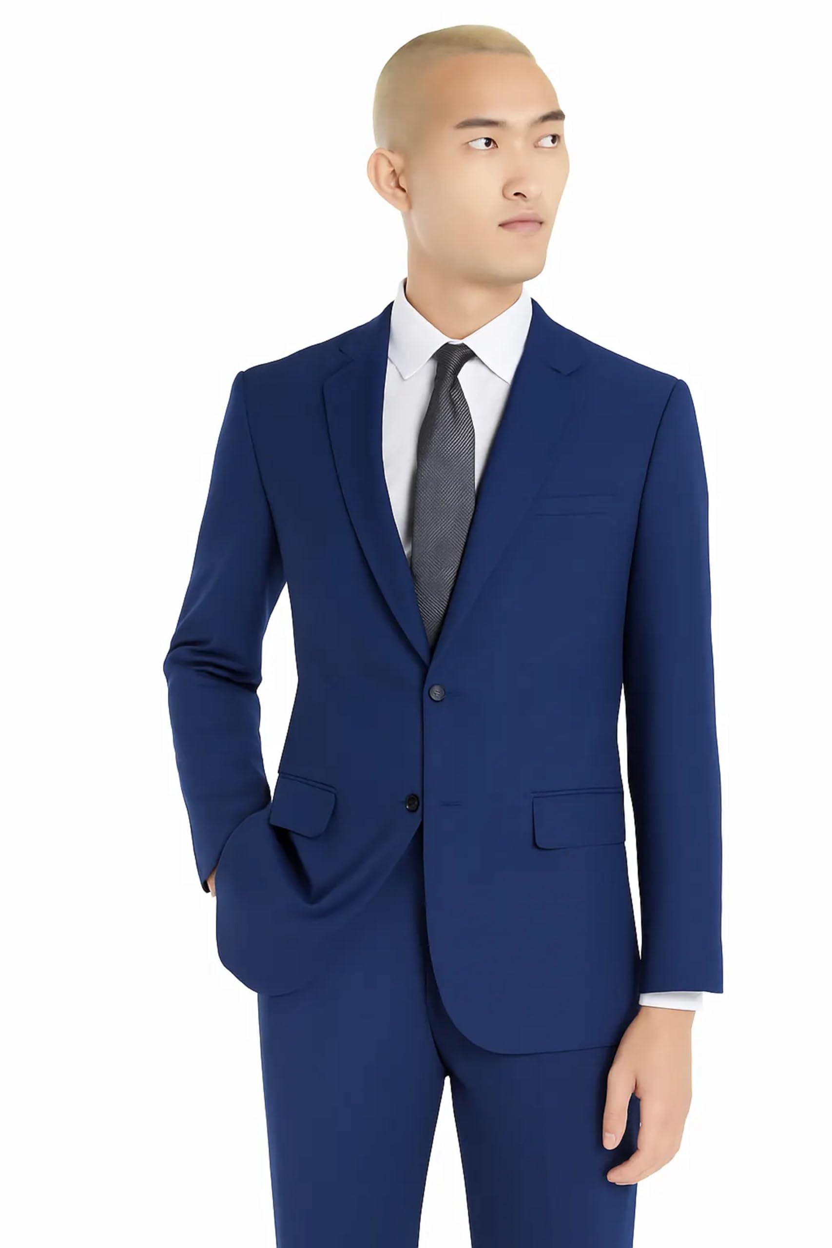Calvin Klein Men's Premium Slim Fit Suit Separate Jacket (Jacket and Pants Sold Separately).