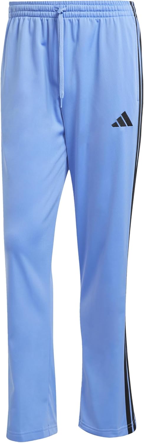 Adidas Mens 3-Stripes Tricot Open Hem Track Pants-13