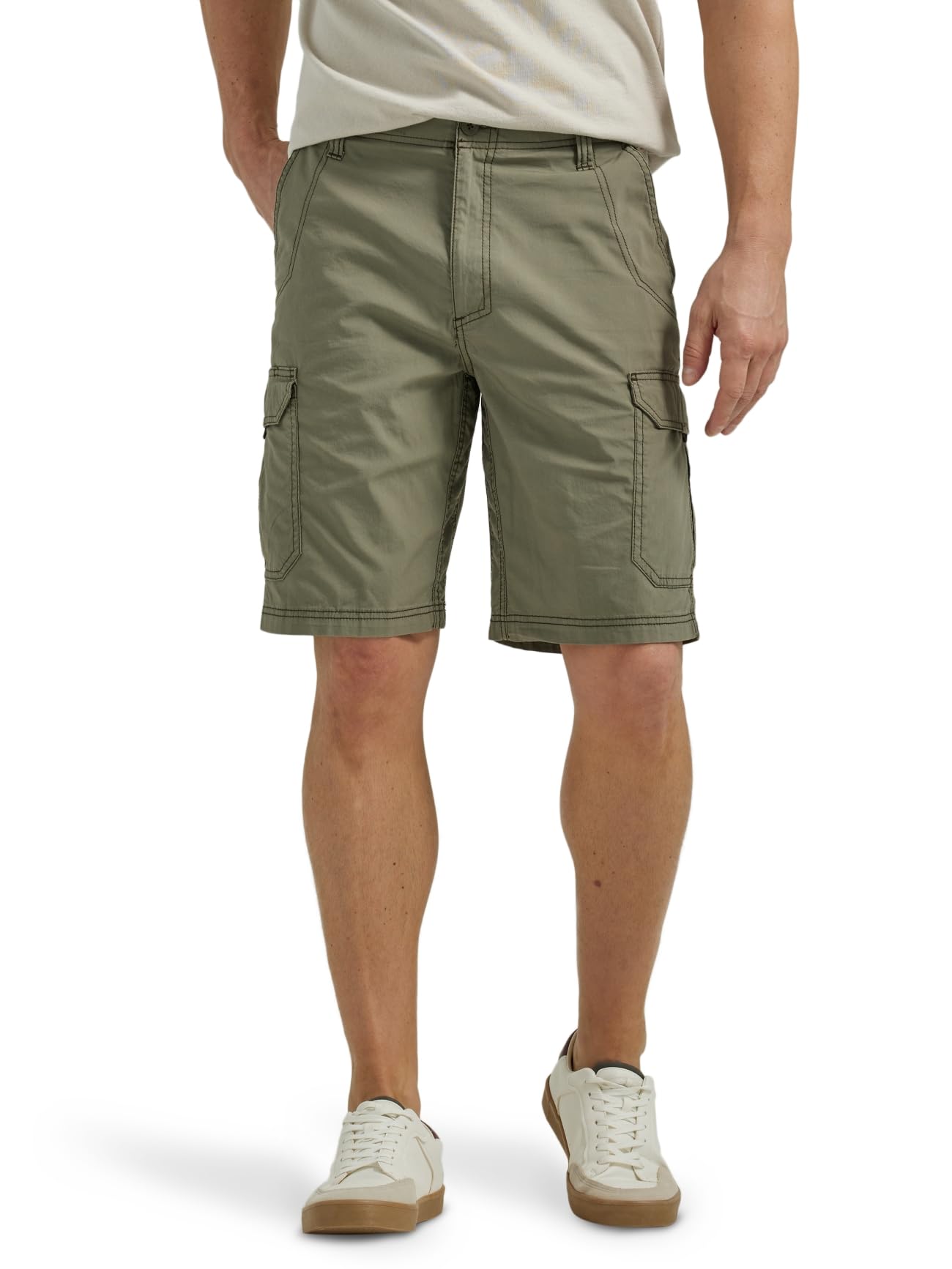 Lee Men's Big and Tall New Belted Wyoming Cargo Short