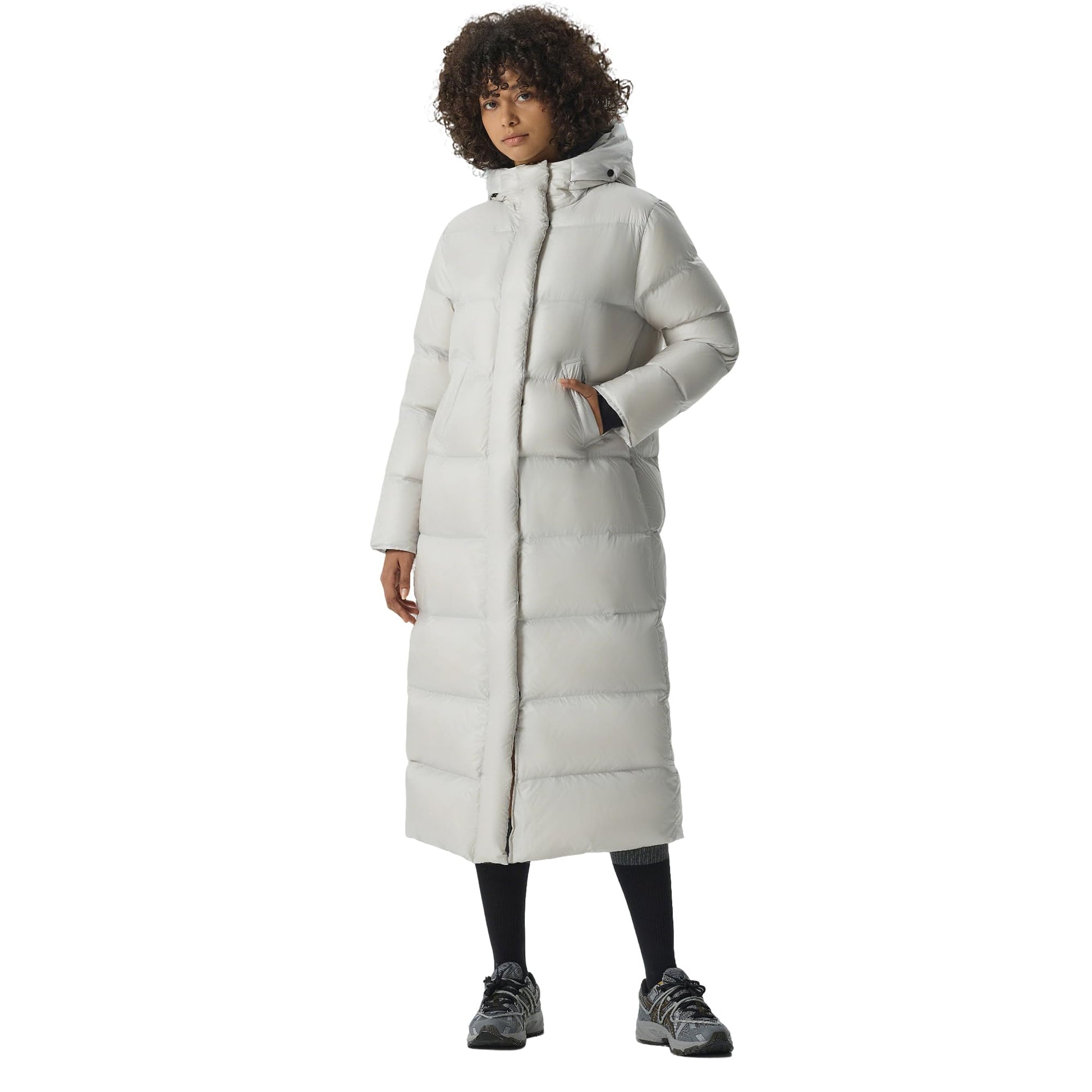 Fitouch Women's Waukee Long Down Coat Parka Jacket | 750+ Fill Power | Full-Length-4