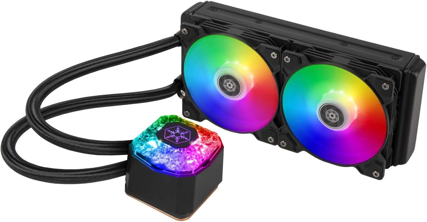 SilverStone IceGem 240P 240mm AIO Liquid Cooler for AM5 & Threadripper TR5 / SP6