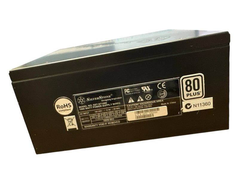 Silverstone PSU 1000W, 80 Plus, Fully Modular Power Supply SST-ST1000 (Black)-2
