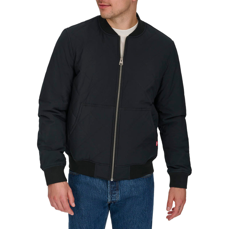 Levi's mens Diamond Quilted Bomber Jacket-31
