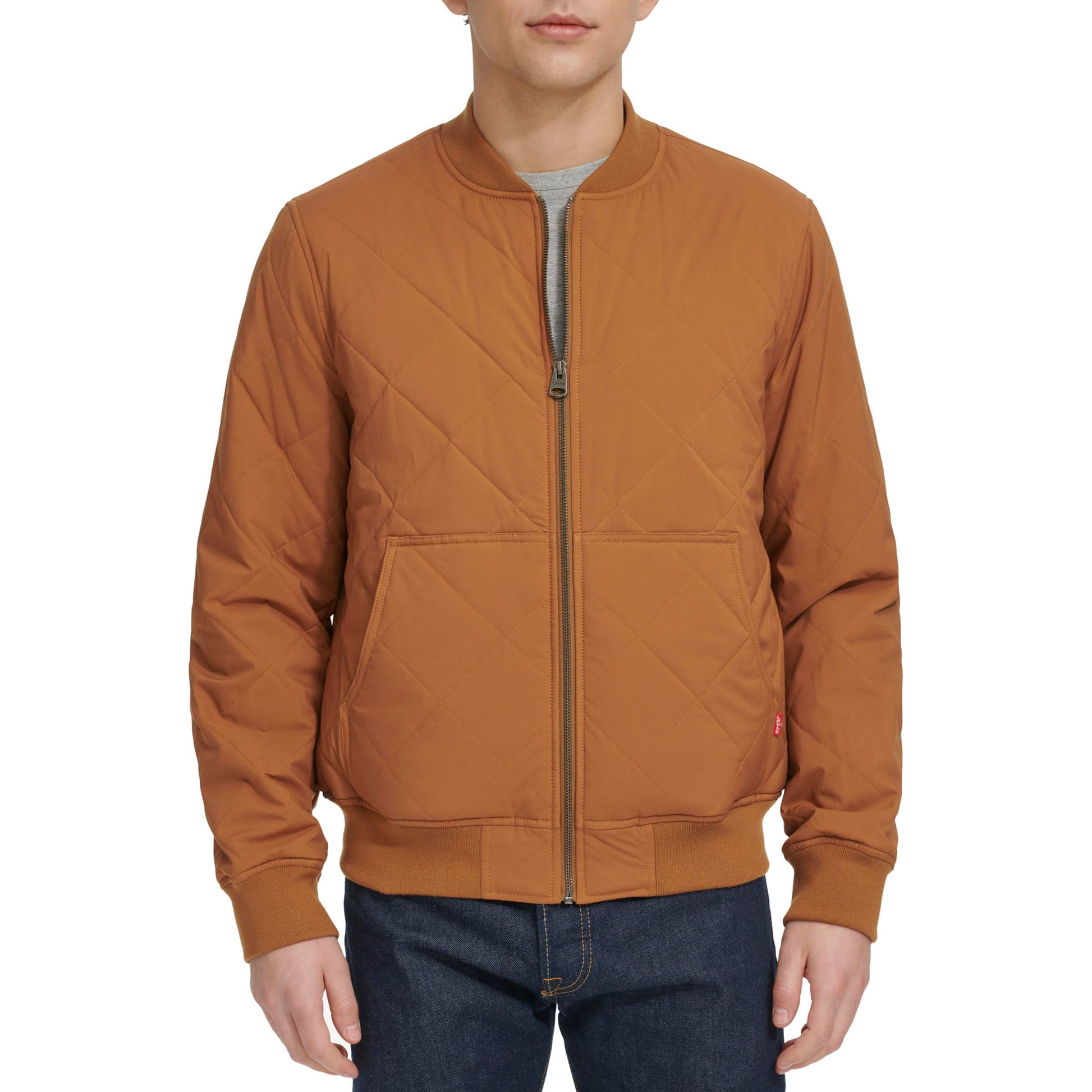 Levi's mens Diamond Quilted Bomber Jacket-30