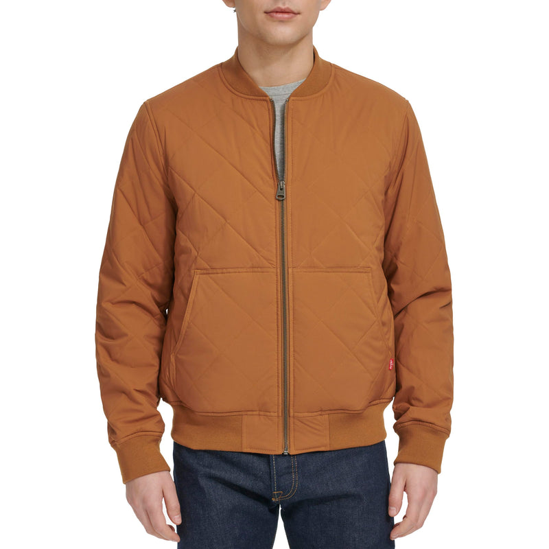 Levi's mens Diamond Quilted Bomber Jacket-30