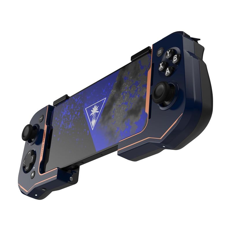 Turtle Beach Atom Mobile Game Controller with Bluetooth for Cloud Gaming on iPhone with Compact Shape, Console Style Controls & Low Latency Bluetooth – Cobalt Blue