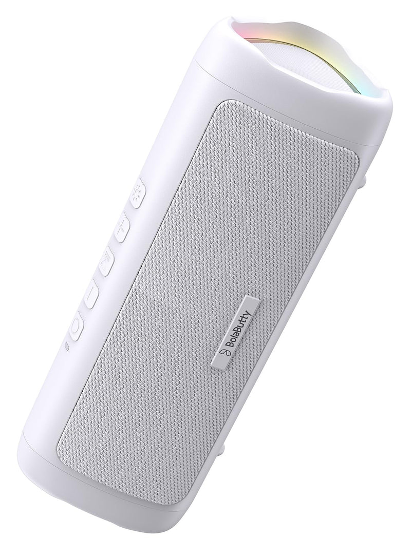 Bluetooth Speaker with HD Sound, Portable Wireless, IPX5 Waterproof, Up to 20H Playtime, TWS Pairing, BT5.3, for Home/Party/Outdoor/Beach, Electronic Gadgets, Birthday Gift (Pink)