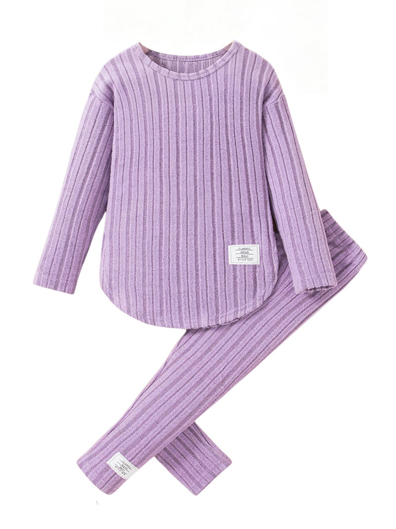 VARMILO Toddler Girl Clothes Sets Fall Warm Sweatshirt Pants Long Sleeve Sweatsuits Winter Outfits Size 2-8 Years