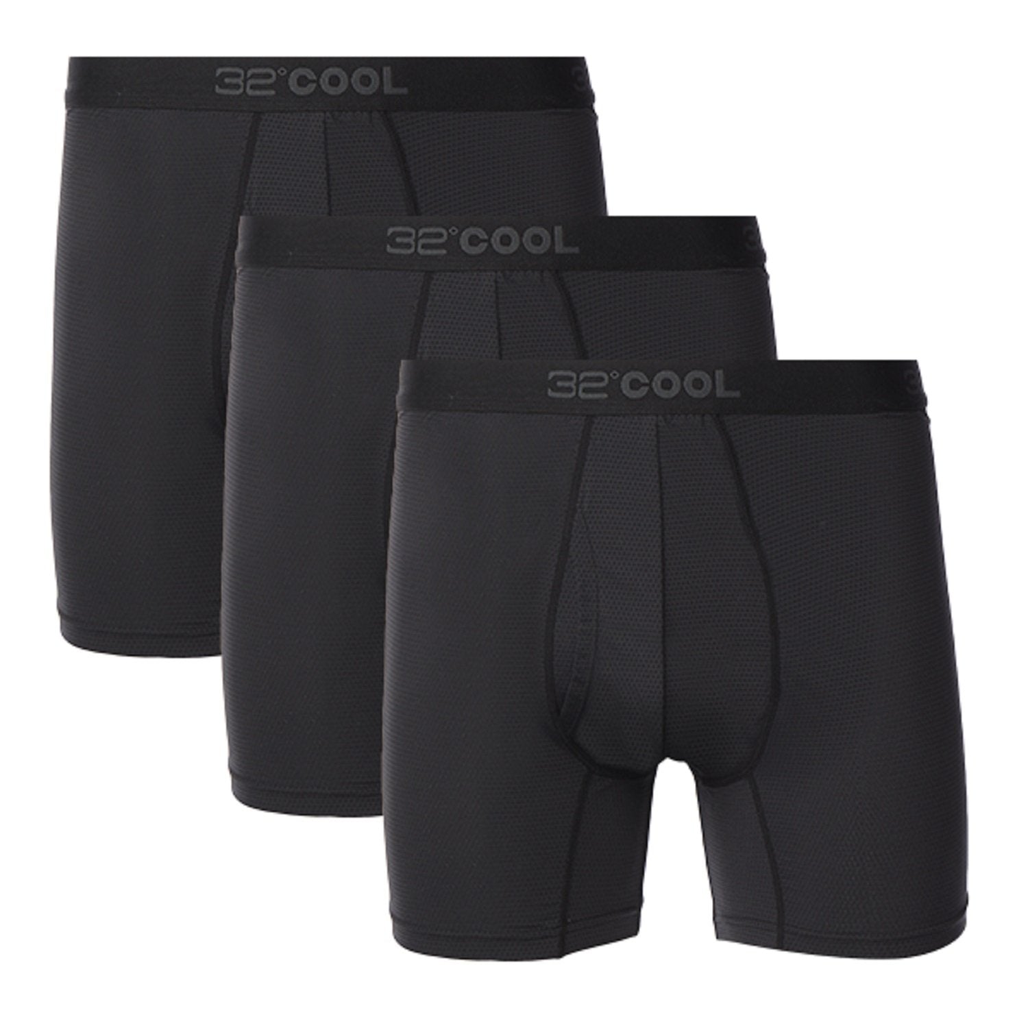 32 Degrees Mens 3 Pack Active Mesh Boxer Brief-8