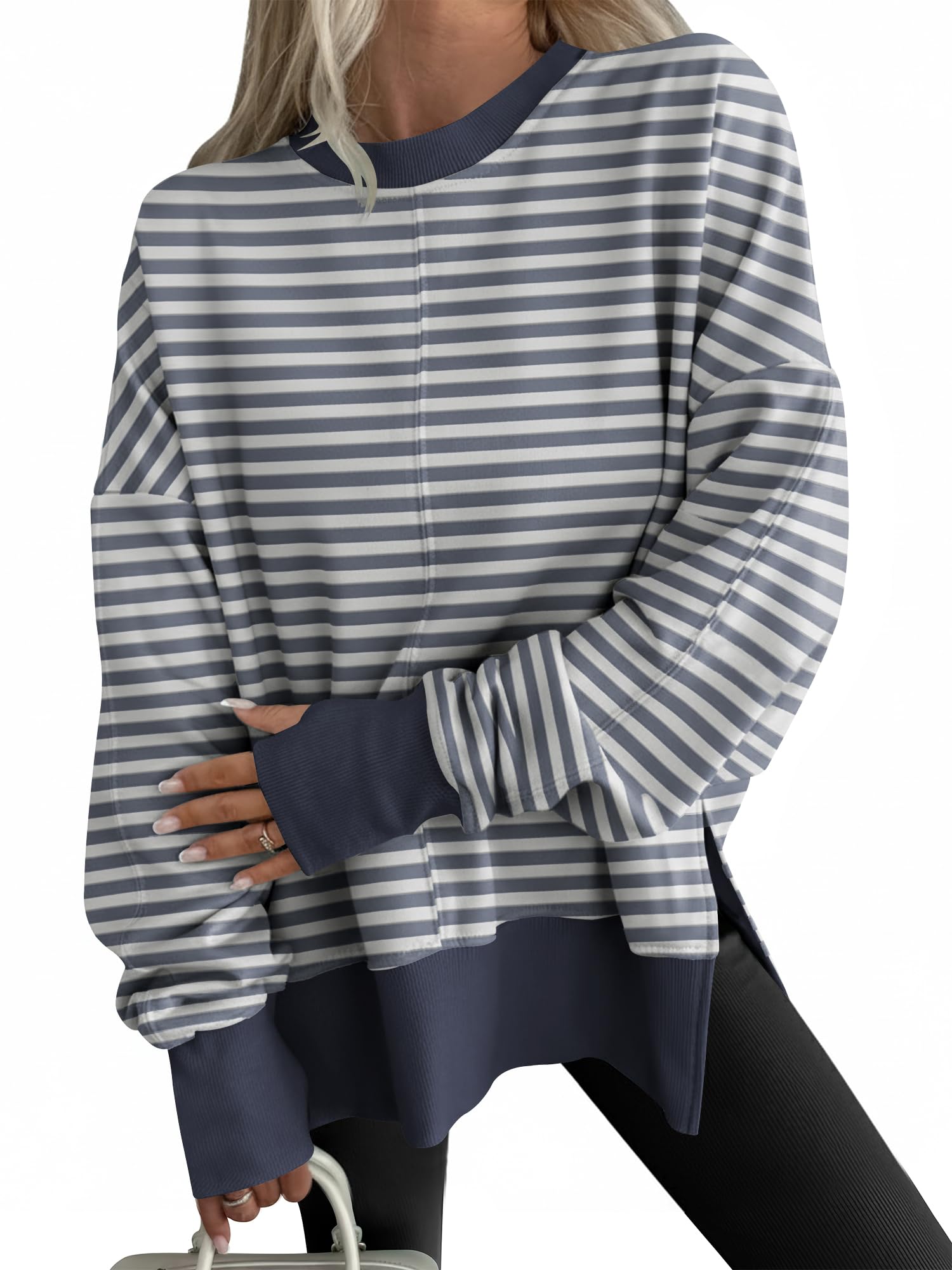 ANRABESS Women Oversized Sweatshirts Thumbhole Long Sleeve Hoodies Shirts 2025 Fall Side Slit Pullover Top Teen Y2k Outfits-56