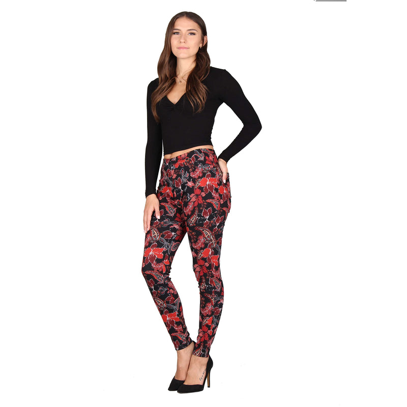 Lildy Women's Denim Jeggings, Stretchable Cotton Blend