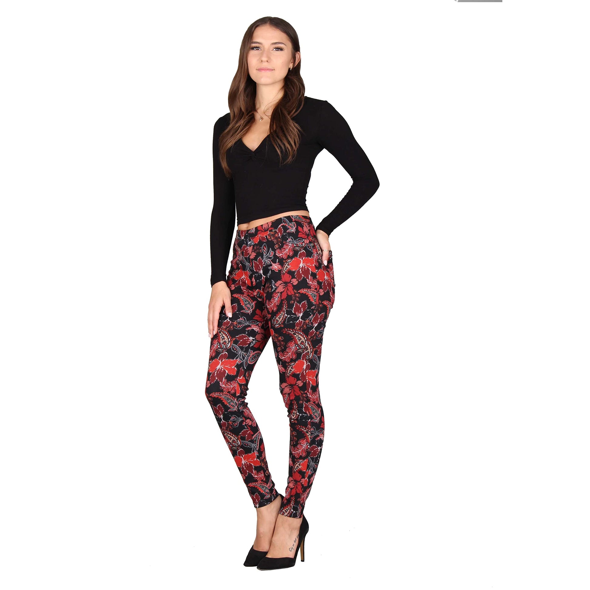 Lildy Women's Denim Jeggings, Stretchable Cotton Blend