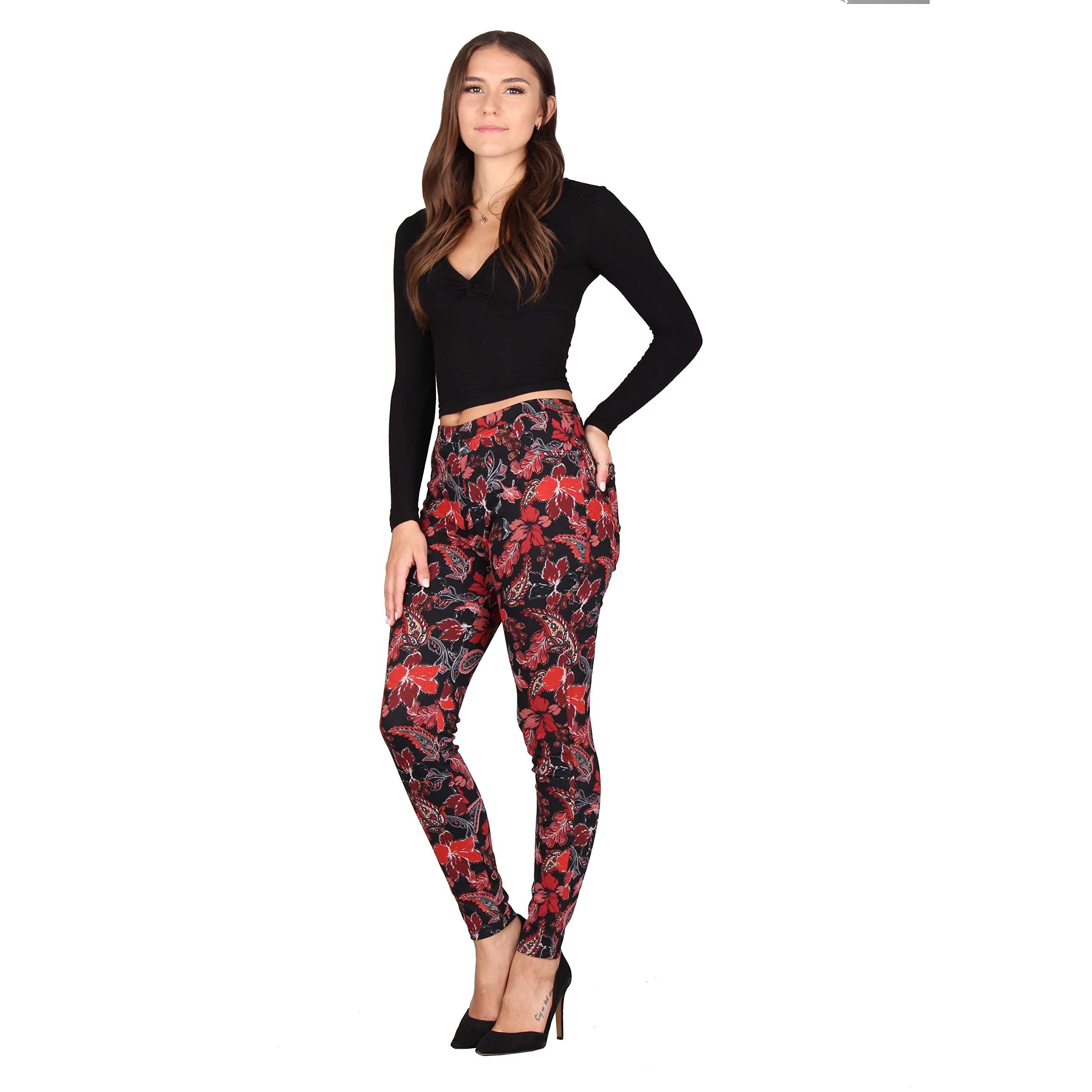 Lildy Women's Denim Jeggings, Stretchable Cotton Blend