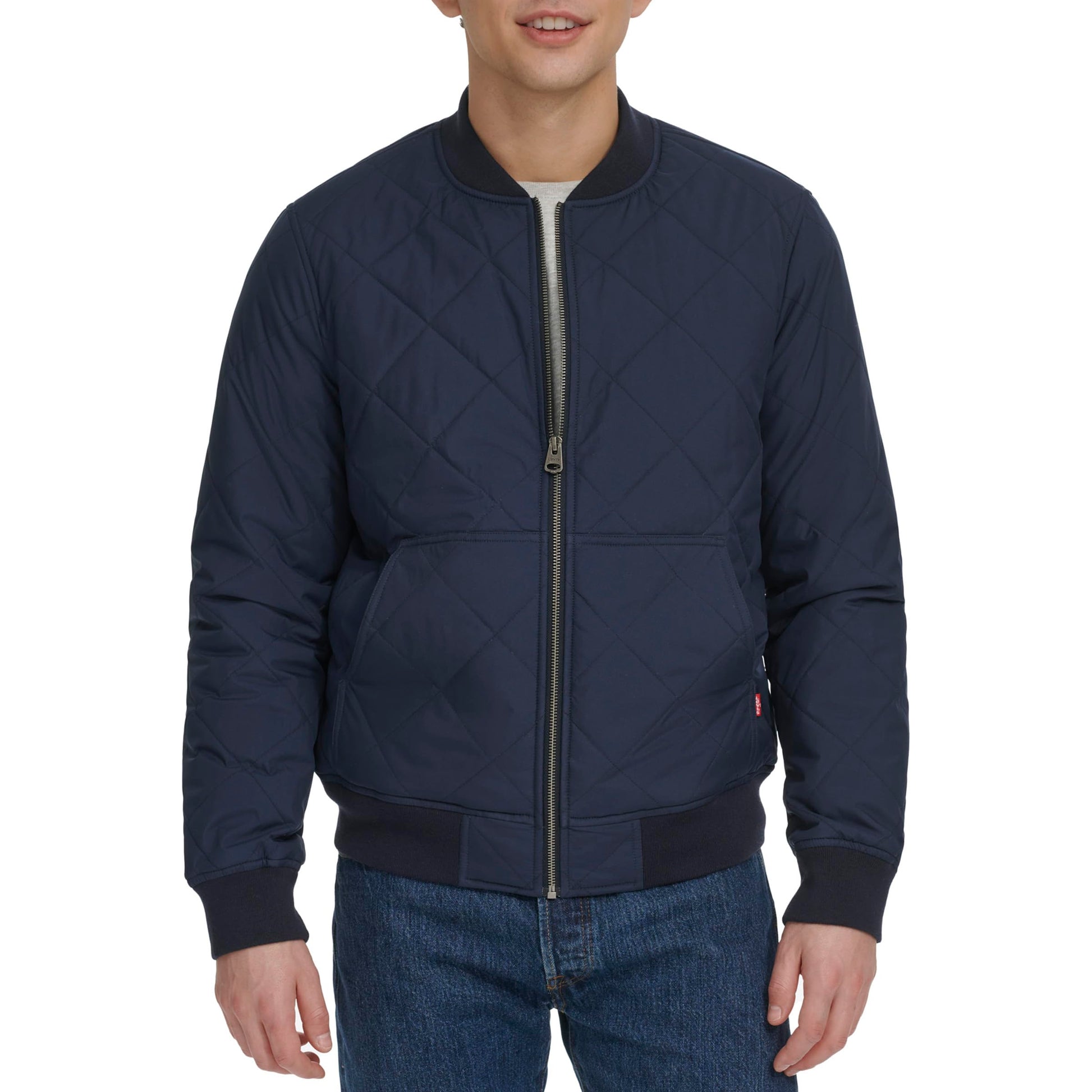 Levi's mens Diamond Quilted Bomber Jacket-97
