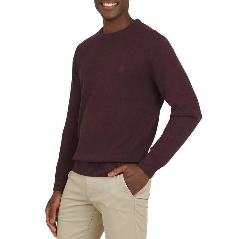 Chaps Men's Classic Fit Long Sleeve Cotton Jersey Midweight Crewneck Sweater (S-XXL)-36