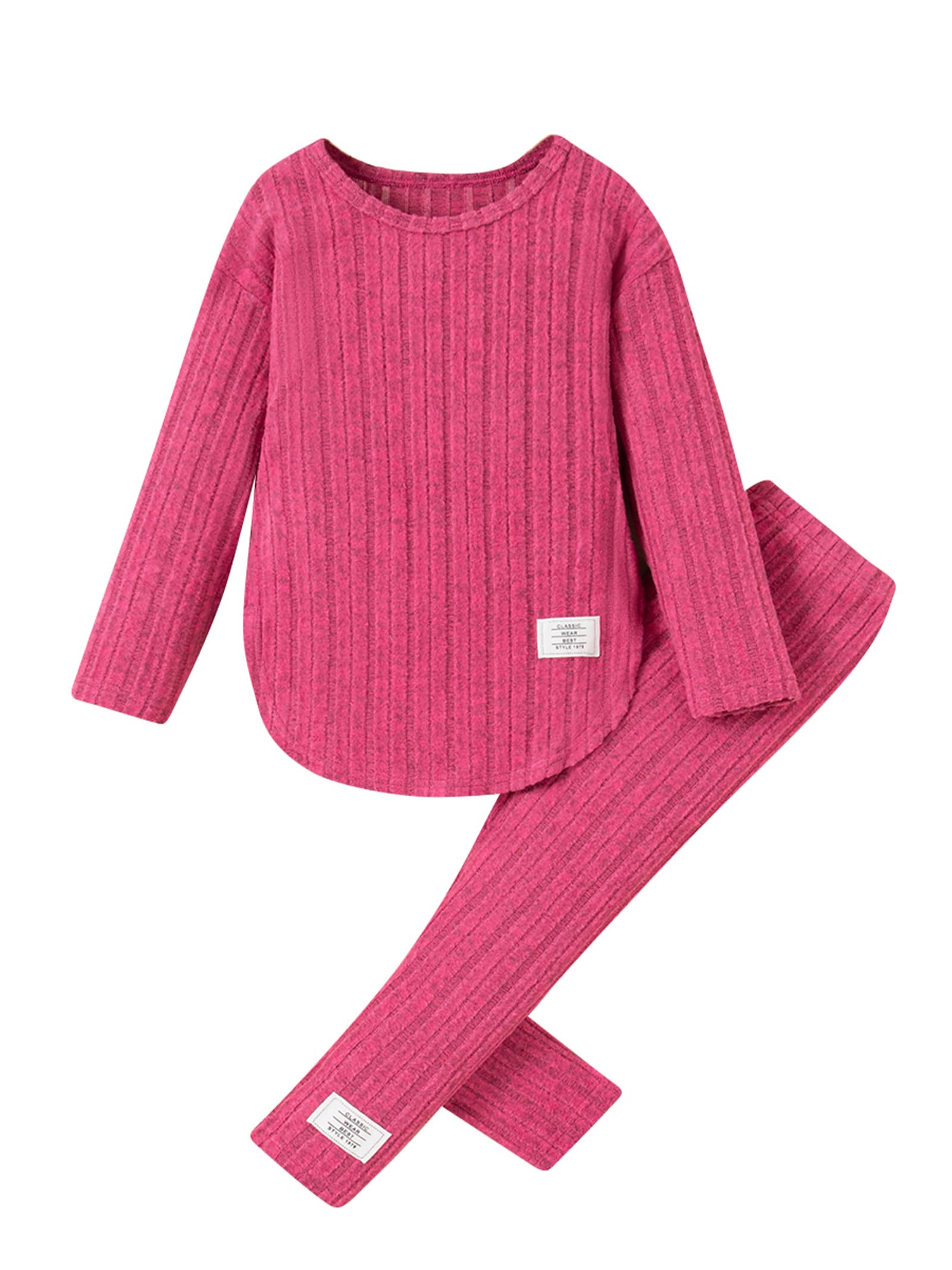 VARMILO Toddler Girl Clothes Sets Fall Warm Sweatshirt Pants Long Sleeve Sweatsuits Winter Outfits Size 2-8 Years