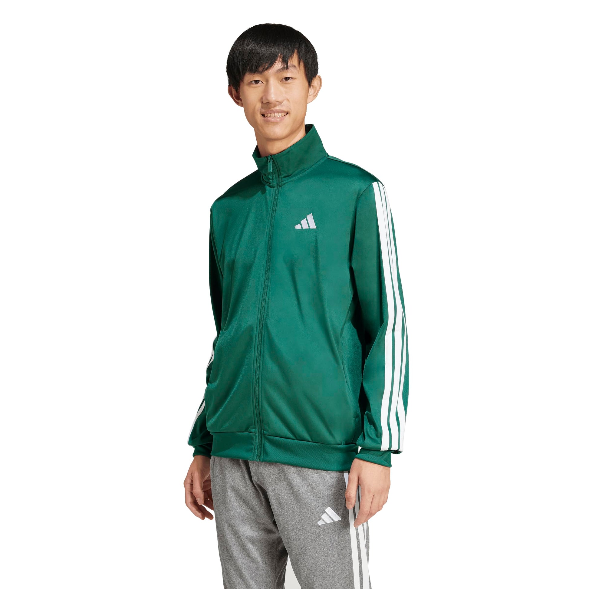 adidas Men's 3-Stripes Tricot Track Top-55