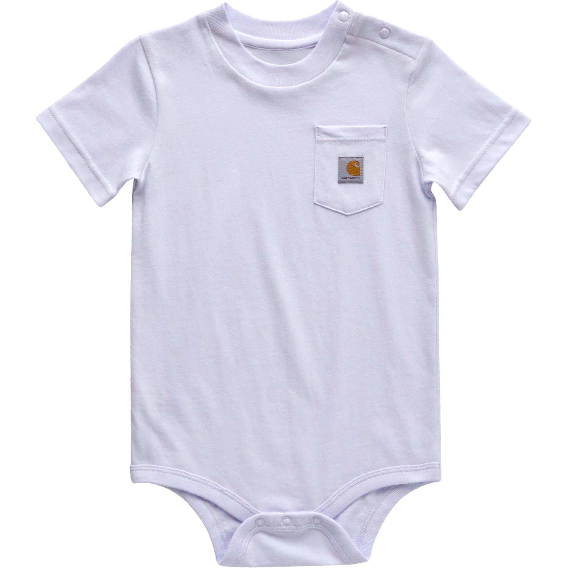 Carhartt Unisex Baby, Short-sleeve Bodysuit Pocket T-shirt
