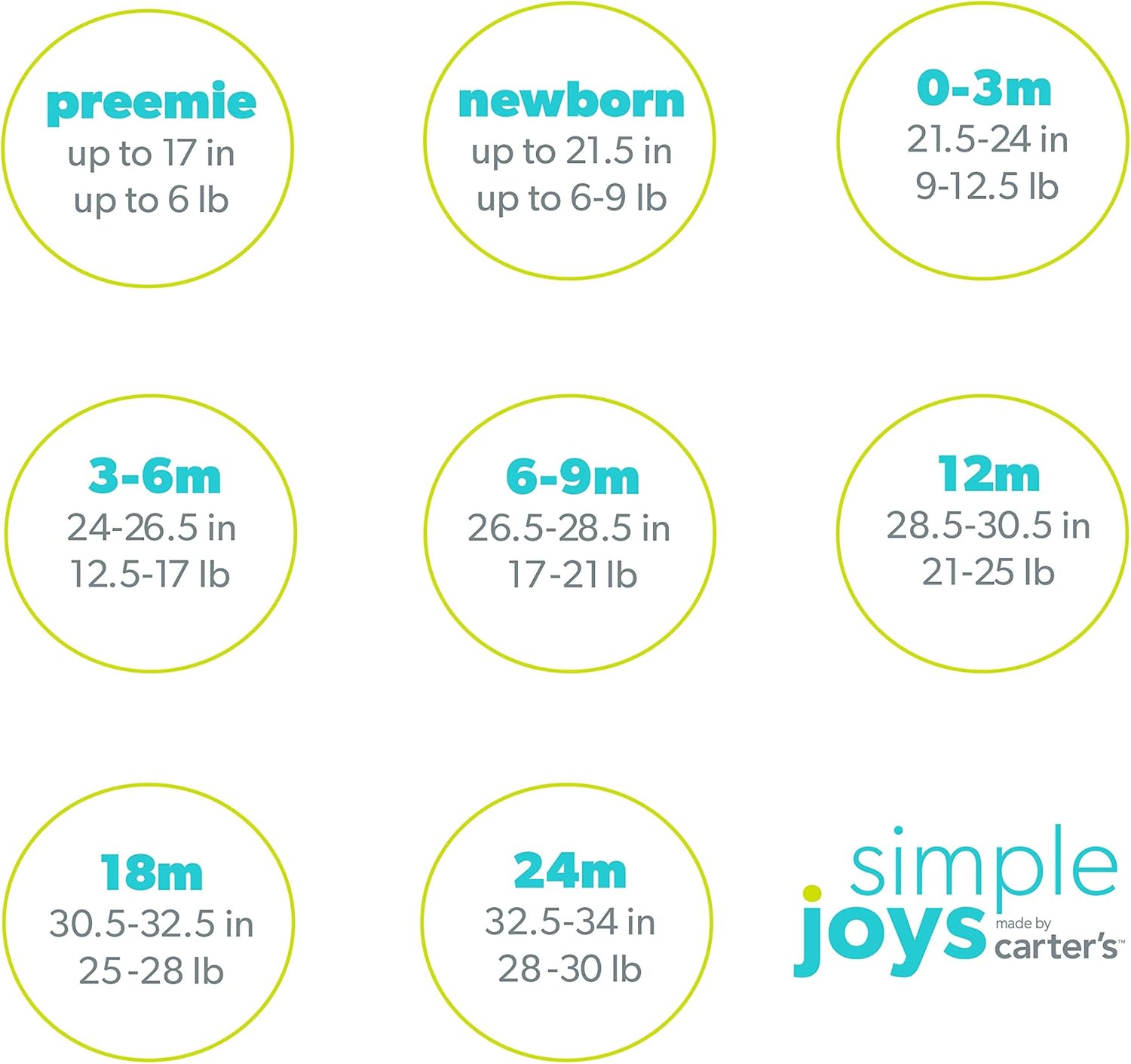 Simple Joys by Carter's unisex-baby 4-pack Fleece Pants